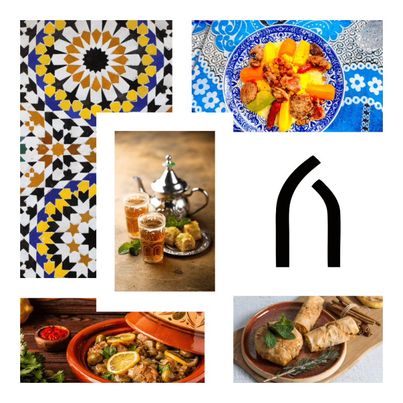 Traditional Moroccan Cuisine at Riad AZIA in Marrakech - Tagine and Fresh Ingredients